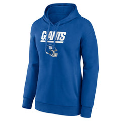 Brian Burns New York Giants Women's Name & Number Team Wordmark Pullover Hoodie - Royal Hoodies
