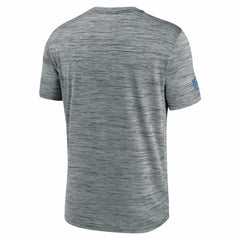 Detroit Lions Big & Tall Sideline Velocity Performance T-Shirt - Gray T-shirts