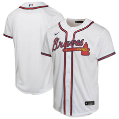 Atlanta Braves Nike Youth Home Game Jersey - White Jerseys