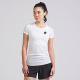 Vancouver Canucks lululemon Women's Swiftly Tech Short-Sleeve Shirt 2.0 - White | US 202164652