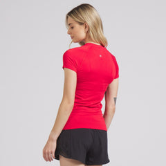 Detroit Red Wings lululemon Women's Swiftly Tech Short-Sleeve Shirt 2.0 - True Red | US 202164656