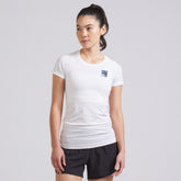 New York Rangers lululemon Women's Swiftly Tech Short-Sleeve Shirt 2.0 - White | US 202164661