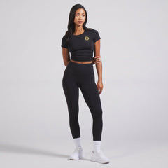 Boston Bruins lululemon Women's Swiftly Tech Short-Sleeve Shirt 2.0 - Black | US 202164665