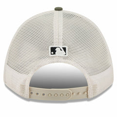 Chicago White Sox New Era 2025 Armed Forces Day 9FORTY M-Crown A-Frame Adjustable Hat - Light Beige/Olive Hats