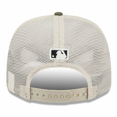Minnesota Twins New Era 2025 Armed Forces Day 9SEVENTY Stretch-Snap Hat - Light Beige/Olive Hats