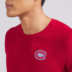 Montreal Canadiens lululemon Metal Vent Tech Short-Sleeve Shirt - True Red | US 202165041