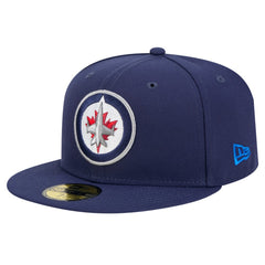 Winnipeg Jets New Era Core 59FIFTY Fitted Hat - Navy | US 202165686