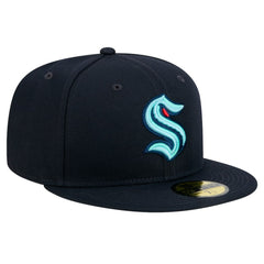 Seattle Kraken New Era Core 59FIFTY Fitted Hat - Navy | US 202165689