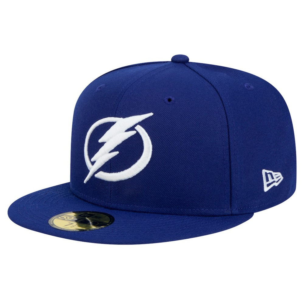 Tampa Bay Lightning New Era Core 59FIFTY Fitted Hat - Blue | US 202165691