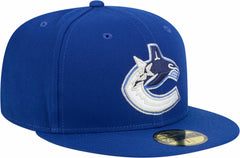 Vancouver Canucks New Era Core 59FIFTY Fitted Hat - Blue | US 202165693