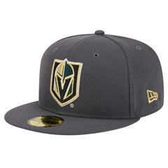 Vegas Golden Knights New Era Core 59FIFTY Fitted Hat - Charcoal | US 202165694