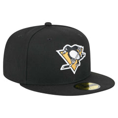 Pittsburgh Penguins New Era Core 59FIFTY Fitted Hat - Black | US 202165696