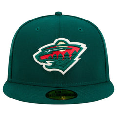 Minnesota Wild New Era Core 59FIFTY Fitted Hat - Green | US 202165697