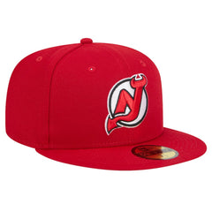 New Jersey Devils New Era Core 59FIFTY Fitted Hat - Red | US 202165701