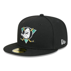 Anaheim Ducks New Era Core 59FIFTY Fitted Hat - Black | US 202165707