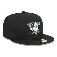 Anaheim Ducks New Era Core 59FIFTY Fitted Hat - Black | US 202165707