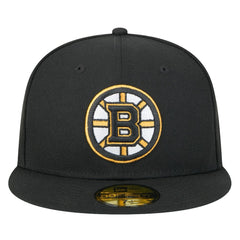 Boston Bruins New Era Core 59FIFTY Fitted Hat - Black | US 202165708
