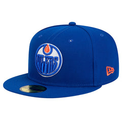 Edmonton Oilers New Era Core 59FIFTY Fitted Hat - Royal | US 202165716