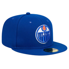 Edmonton Oilers New Era Core 59FIFTY Fitted Hat - Royal | US 202165716