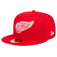 Detroit Red Wings New Era Core 59FIFTY Fitted Hat - Red | US 202165717