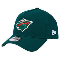 Minnesota Wild New Era Core A-Frame 9FORTY Adjustable Hat - Green | US 202165720