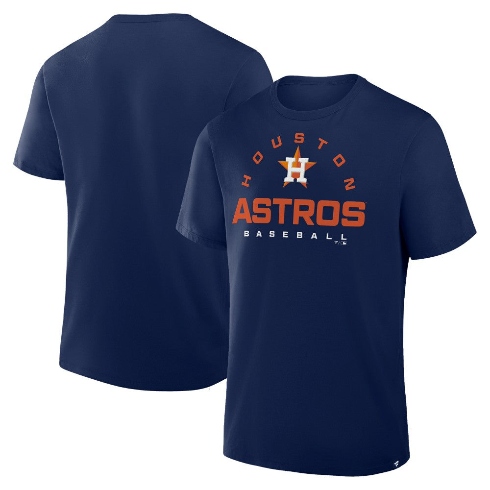 Houston Astros Fanatics Clubhouse Legacy Primary Play T-Shirt - Navy T-shirts