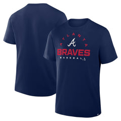Atlanta Braves Fanatics Clubhouse Legacy Primary Play T-Shirt - Navy T-shirts