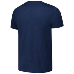 Chicago Bears Homage Unisex Ruffle Some Feathers Tri-Blend T-Shirt - Navy T-shirts