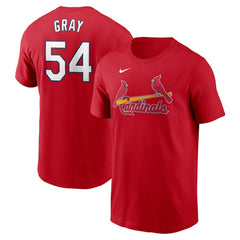 Sonny Gray St. Louis Cardinals Nike Fuse Name & Number T-Shirt - Red T-shirts