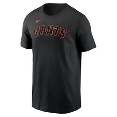 Matt Chapman San Francisco Giants Nike Fuse Name & Number T-Shirt - Black T-shirts