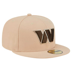 Washington Commanders New Era Candied Pecan 59FIFTY Fitted Hat - Tan Hats