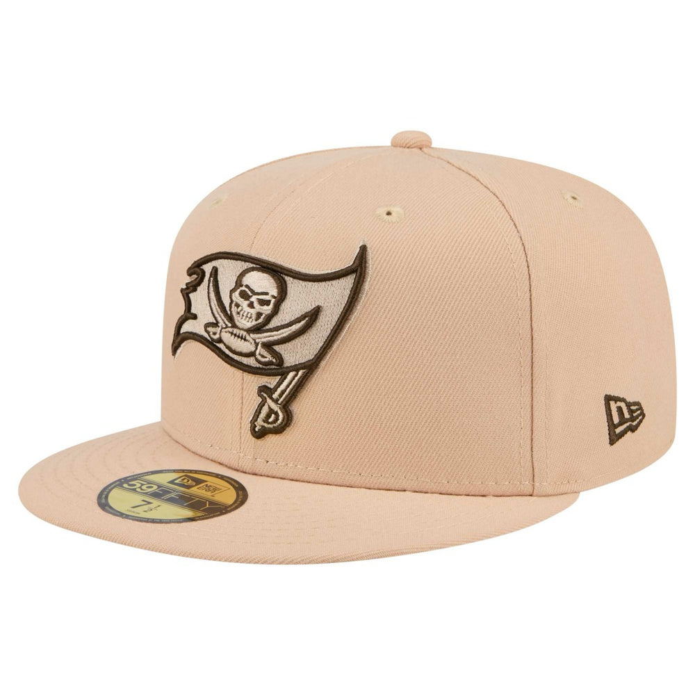 Tampa Bay Buccaneers New Era Candied Pecan 59FIFTY Fitted Hat - Tan Hats