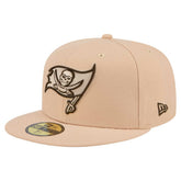Tampa Bay Buccaneers New Era Candied Pecan 59FIFTY Fitted Hat - Tan Hats