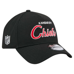 Kansas City Chiefs New Era Smith 9FORTY Adjustable hat - Black Hats