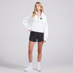 Boston Bruins lululemon Women's Scuba Oversized Half Zip Top - White | US 202171379
