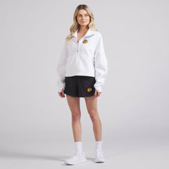 Chicago Blackhawks lululemon Women's Scuba Oversized Half Zip Top - White | US 202171380