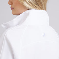 Chicago Blackhawks lululemon Women's Scuba Oversized Half Zip Top - White | US 202171380