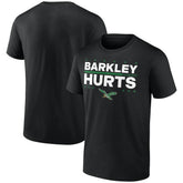 Jalen Hurts & Saquon Barkley Philadelphia Eagles Election Players T-Shirt - Black T-shirts