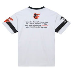 Baltimore Orioles Mitchell & Ness Cooperstown Collection Team Origins Premium T-Shirt - White T-shirts