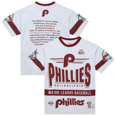 Philadelphia Phillies Mitchell & Ness Cooperstown Collection Team Origins Premium T-Shirt - White T-shirts