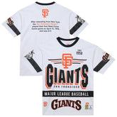 San Francisco Giants Mitchell & Ness Cooperstown Collection Team Origins Premium T-Shirt - White T-shirts