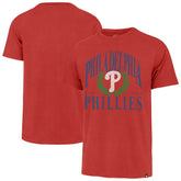 Philadelphia Phillies '47 Pitchout Franklin T-Shirt - Red T-shirts