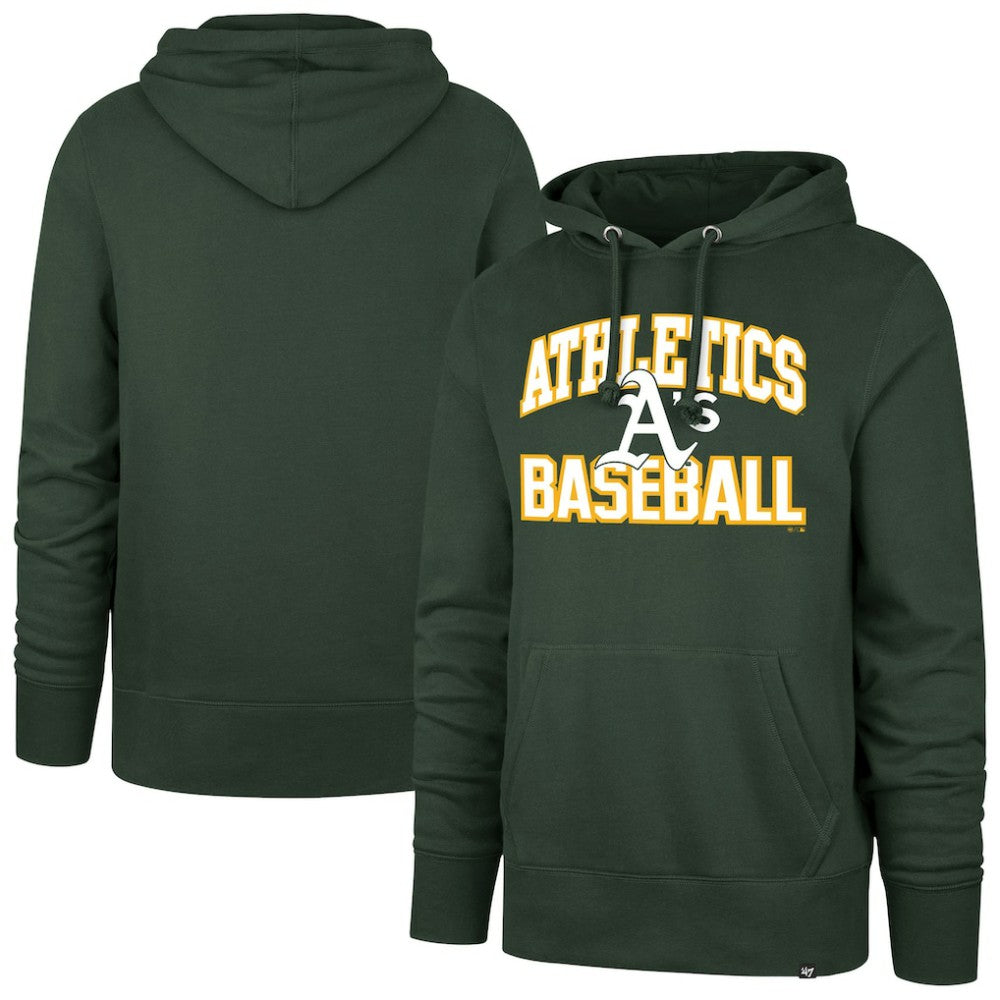 Athletics '47 Velocity Headline Pullover Hoodie - Green Hoodies