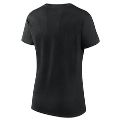 Vegas Golden Knights Logo Athletic Women's Unrivaled T-Shirt - Black | US 202179609
