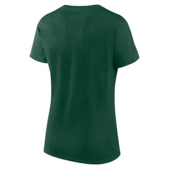 Minnesota Wild Logo Athletic Women's Unrivaled T-Shirt - Green | US 202179628