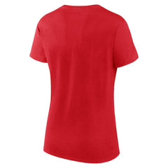 Chicago Blackhawks Logo Athletic Women's Unrivaled T-Shirt - Red | US 202179635