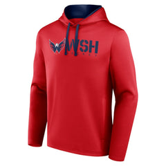 Washington Capitals Logo Athletic Head Start Pullover Hoodie - Red | US 202179738