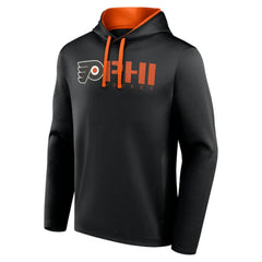 Philadelphia Flyers Logo Athletic Head Start Pullover Hoodie - Black | US 202179743
