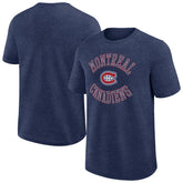 Montreal Canadiens Logo Athletic Success T-Shirt - Heather Navy | US 202179891