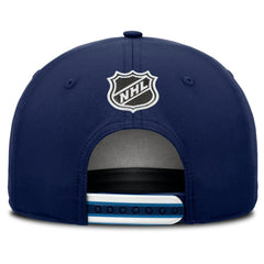 Winnipeg Jets Fanatics 2025 NHL Draft Authentic Pro On-Stage Podium A-Frame Adjustable Hat - Navy | US 202180000